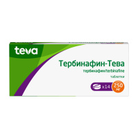 Тербинафин-Тева таб. 250мг N14