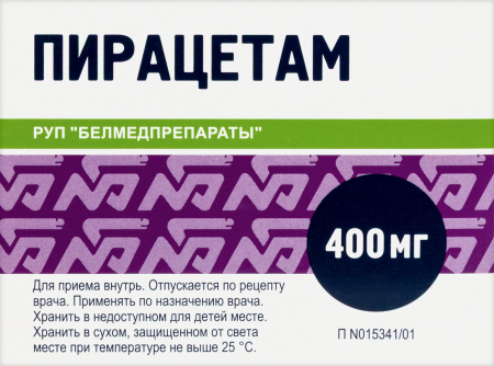ПИРАЦЕТАМ капс 400мг N30  Белмедпрепараты