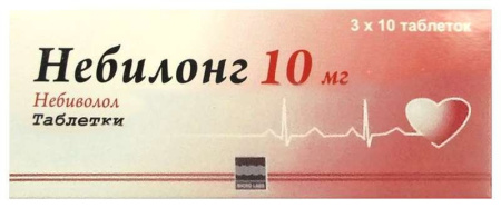 НЕБИЛОНГ таб 10мг №30