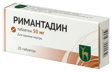 РИМАНТАДИН таб 50мг N20  МЭЗ