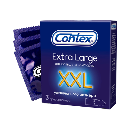 ПРЕЗЕРВАТИВЫ КОНТЕКС Extra Large N3 #