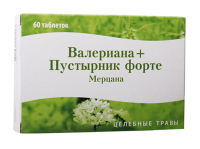 ВАЛЕРИАНА+ПУСТЫРНИК ФОРТЕ МЕРЦАНА таб д/рас N60