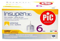 ИГЛА Д/ШПРИЦ-РУЧКИ INSUPEN 31G 6мм №100