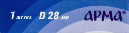 ПРЕЗЕРВАТИВЫ ДЛЯ УЗИ АРМА D 28мм №1