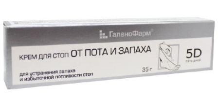 5 ДНЕЙ крем д/ног От пота и запаха 35г