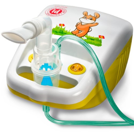 ИНГАЛЯТОР LITTLE DOCTOR LD-212C Желтый компрессорный