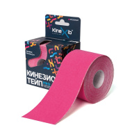 БИНТ эласт КИНЕЗИО-ТЕЙП KINEXIB PRO 5смх5м розовый