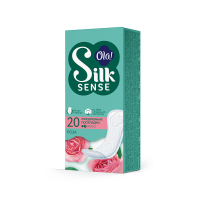 ОЛА OLA! прокладки ежедневные SILK SENSE Daily Deo Бархатная роза №20