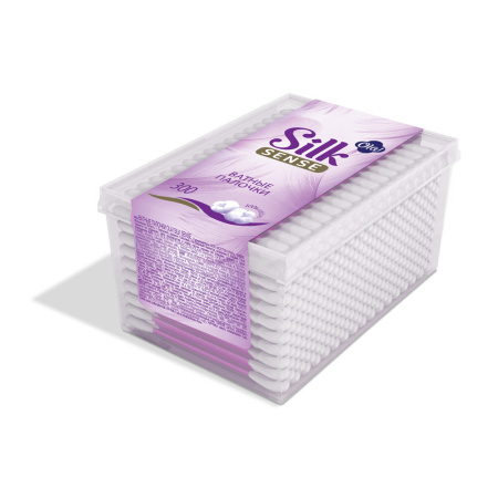 ОЛА ватные палочки N300 Silk Sense (коробка)