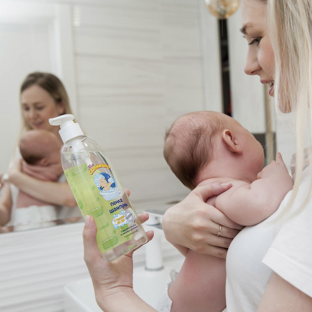 МОЕ СОЛНЫШКО Пена-шампунь С головы до пят 400мл