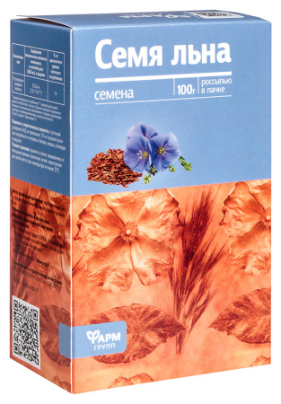ЛЬНА СЕМЕНА 100г  Фармгрупп