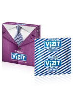 ПРЕЗЕРВАТИВЫ ВИЗИТ Ribbed N3 #