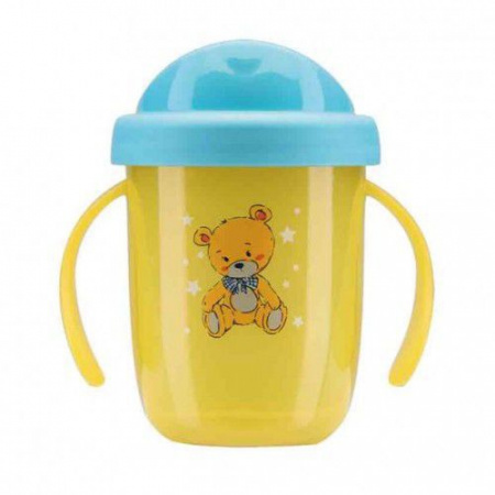 МД (17020) Поильник-непроливайка (ручки) 210мл