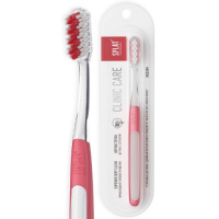 СПЛАТ зубная щетка PROFESSIONAL Clinic care (средняя) коралловая