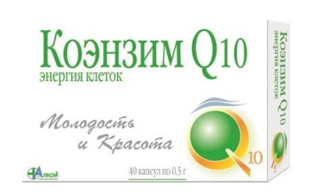 КОЭНЗИМ Q10 ЭНЕРГИЯ КЛЕТОК капс N40 #