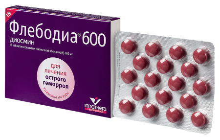 ФЛЕБОДИА таб 600мг N18