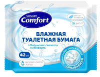 SMART COMFORT туалетная бумага влажная №42