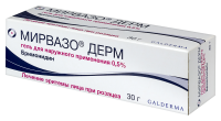 МИРВАЗО ДЕРМ гель 0,5% 30г