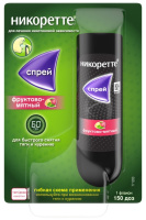 НИКОРЕТТЕ спрей 1мг/доза 150 доз (фруктово-мятный)