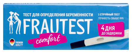 ТЕСТ на Беременность ФРАУТЕСТ Comfort №1 # М