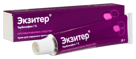 ЭКЗИТЕР крем 1% 15г #