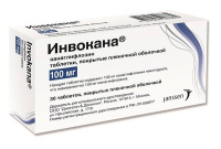 ИНВОКАНА 100 МГ N30 ТАБЛ П/ПЛЕН/ОБОЛОЧ