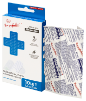 ПЛАСТЫРЬ ДОКАПЛАСТ с Мирамистином 1,9х7,2см №10