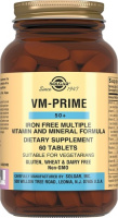 СОЛГАР МУЛЬТИВИТАМИННЫЙ И МИНЕРАЛЬНЫЙ Комплекс 50+ VM PRIME 50+ таб 1184,5мг №60