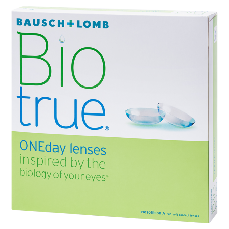 BAUSCH&LOMB BIOTRUE ONEDAY ОДНОДНЕВНЫЕ КОНТАКТНЫЕ ЛИНЗЫ /-5,50/ N90