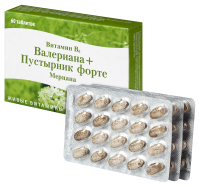 ВАЛЕРИАНА+ПУСТЫРНИК ФОРТЕ МЕРЦАНА таб д/рас N60