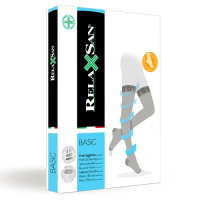 RELAXSAN BASIC ЧУЛКИ КОМПРЕССИОННЫЕ STAY-UP 280den 2КЛАСС/22-27mmHg (АРТ M1470S) РАЗМЕР 2/СВЕТЛО ТЕЛЕСНЫЙ