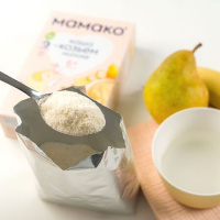 МАМАКО КАША Пшеница (груша/банан/козье молоко) 200г