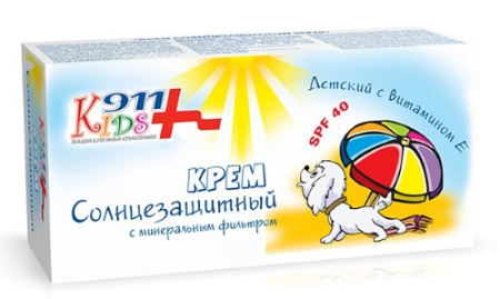 911 КИДС С/защит крем SPF40 150мл
