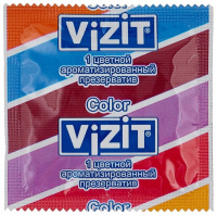 ПРЕЗЕРВАТИВЫ ВИЗИТ Color N3 # М