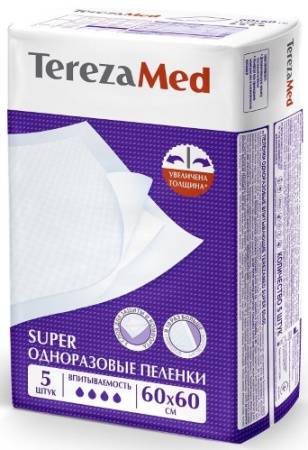 ТЕРЕЗА TEREZAMED Пеленки Super 60х60 N5