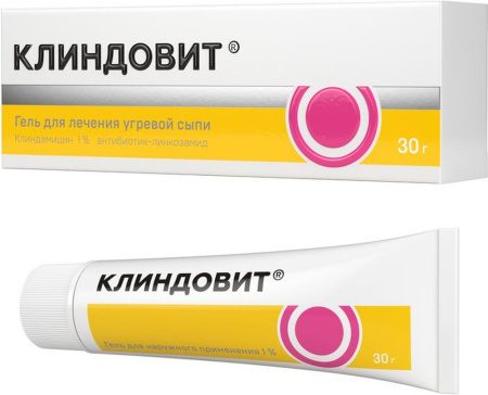 КЛИНДОВИТ гель 1% 30г