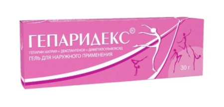 ГЕПАРИДЕКС гель 30г  Татхимфарм