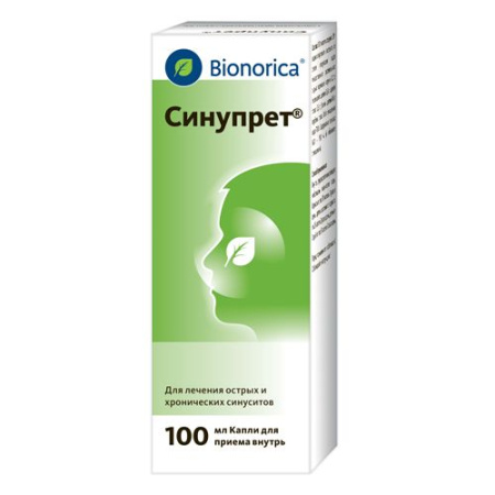 Синупрет 100мл капли фл-кап.
