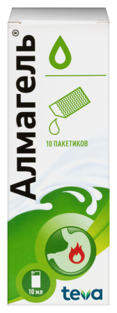 АЛМАГЕЛЬ сусп 10мл №10