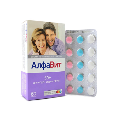 АЛФАВИТ 50 ПЛЮС таб N60 #