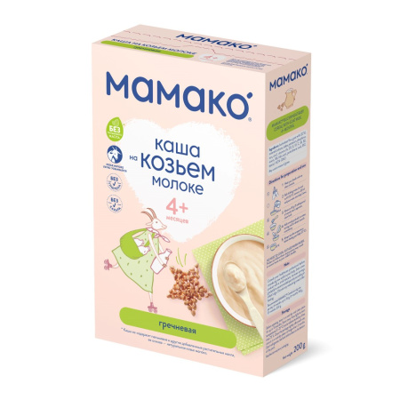 МАМАКО КАША Гречка (козье молоко) 200г