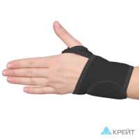 КРЕЙТ F-208 Бандаж на лучезап суст (универс/черн)