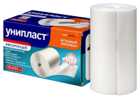 ПЛАСТЫРЬ УНИПЛАСТ катушка 10х500см (нетканный)