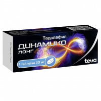 Динамико лонг таб. п.п.о. 20мг N1