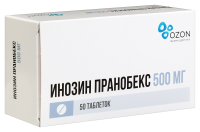 ИНОЗИН ПРАНОБЕКС 500 МГ N50 ТАБЛ/ОЗОН/