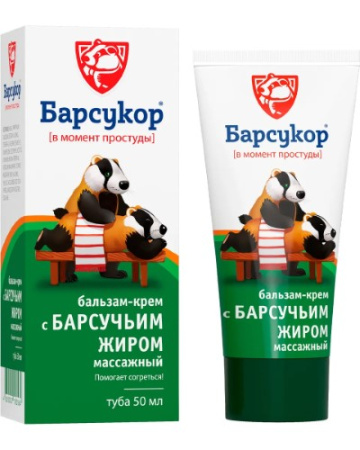 БАРСУКОР крем-актив массажный 50г