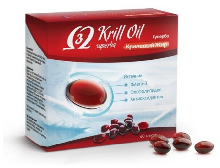 УНИК ОМЕГА-3 Крилевый жир капс №60