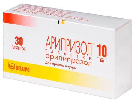 АРИПРИЗОЛ таб 10мг N30