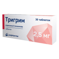 Тригрим таб. 2.5мг №30