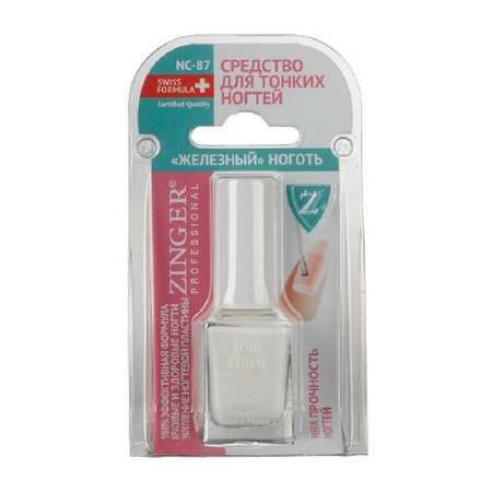 ЗИНГЕР Лак NC-87 Железный ноготь 12мл